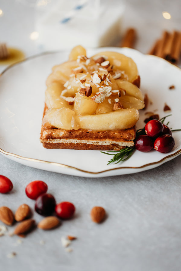 Banana-Oat Waffles